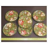 7 Better Homes & Garden Green Saddle Plates