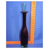 Harle Kin Art Glass Decanter