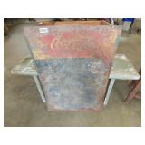 Rusty Coca Cola Chalk Board
