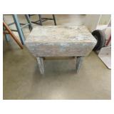 Chippy Paint Stool