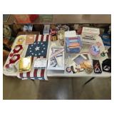 Table Lot of Misc Household