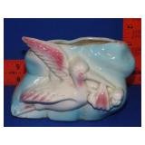 Pottery Stork Planter