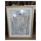 Framed Imperail Peony Print - 28x36