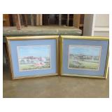 Pair of Framed Prints - 16x14