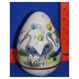 Mexico Pottery Egg