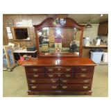 Dixie Furniture Cherry Double Dresser