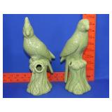Pair of Ceramic Bird Figurines