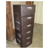 6 Sterlite Stacking Drawers - 58"
