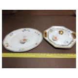 Haviland Limoges Ganga Serving Platter & Bowl