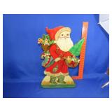 Painted Wood Santa Claus