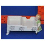 Porcelaino Divided Ash Tray