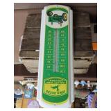 Metal John Deere Thermometer - 8'x27'