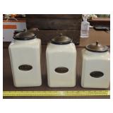 Three Piece Canister Set