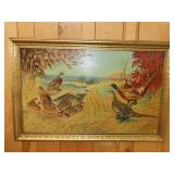 Framed Game Bird Wall Art - 40"x26"