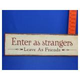 Metal Sign - 6x20