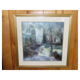 Garden For Marcel Proust by Piet Bekaert Framed