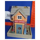 Wood Post Office Bird House