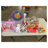 Table Lot of Misc Items