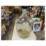 Old Large Glass Water Jug - 25'T