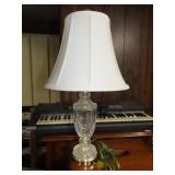 Crystal Table Lamp - 22"