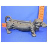 Cast Iron Dachshund Boot Scrape