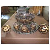 Mosaic Decorative Serving Set