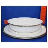 Lenox Kelly Serving Platter & Bowl