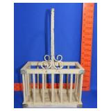 Wooden Double Bottle Carrier