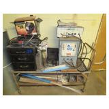 Airco Welder Rods & Cart Untested