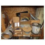 Shelf/Bin Lot of HVAC & Electrical Parts
