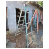 Werner Fiberglass 8Ft Step Ladder
