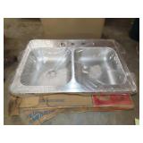 Double Stainless Sink