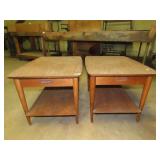 Two Lane MCM End Tables