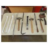 Table Lot of Tools