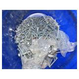 Bucket Lot of Bolts & Hardware