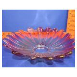 Celestial Iridescent Star Burst Bowl - 11"