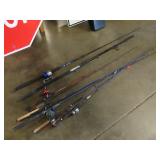 Lot of Fishing Rods / Reels
