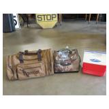 2 Coolers & Duffle Bag