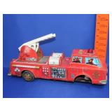 Vintage Metal Toy Fire Truck
