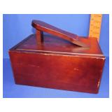 Wood Shoe Shine Box