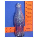 Purple Glass Coca Cola Bottle