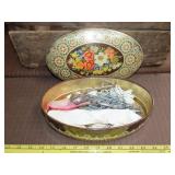 Decoratvie Metal Tin w/ Contents