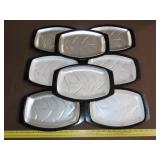 Eight Nordic Ware Sizzler Server Steak Plates