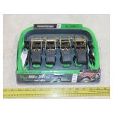 4 Pack of Ratchet Straps