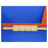 Springerle Wood Rolling Pin