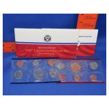 United States Mint 1987 Uncirculated Coin Set