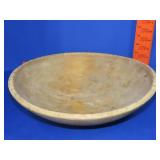 Wood Dough Bowl - 14"