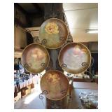 Metal Plate Rack w/ Plates - 24"x32"