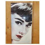 Audrey Hepburn Wall Art - 20"x39"
