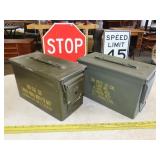 2 Ammo Cans